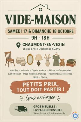 Image Grand vide maison (photo 1)