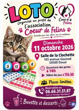 Image Loto association Coeur de Felins (photo 1)