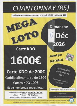 Image MEGA LOTO ANIME PAR NATHALIE (photo 1)
