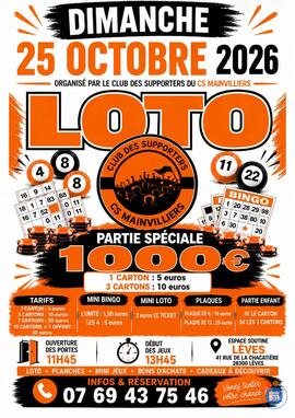 Image Loto club des supporters du CS Mainvilliers (photo 1)