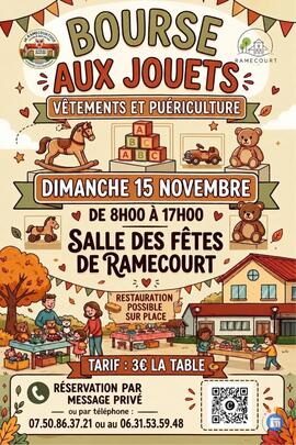 Image Bourse aux jouets - vêtements - puériculture (photo 1)