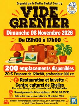 Image Vide grenier Chelles basket Courtry (photo 1)