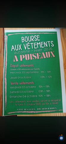Image Bourse aux vêtements (photo 1)