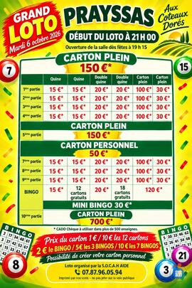 Image Loto de la socah aide (photo 1)