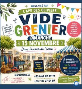 Image Vide grenier école les Oliviers (photo 1)