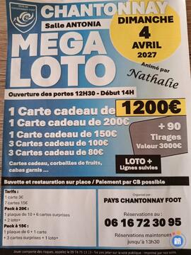 Image MEGA LOTO ANIMEE PAR NATHALIE (photo 1)