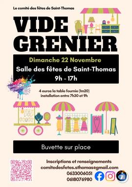 Image Vide de greniers Saint Thomas 31470 (photo 1)