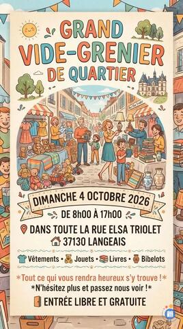Image Vide grenier de quartier (photo 1)