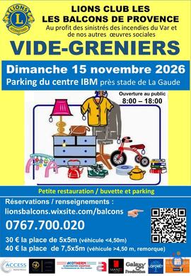 Image GRAND VIDE-GRENIERS DU LIONS CLUB (photo 1)