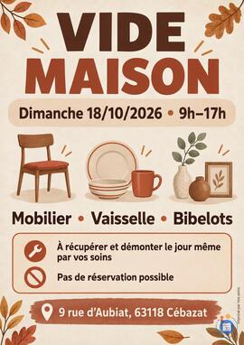 Image Vide maison Cébazat (photo 1)