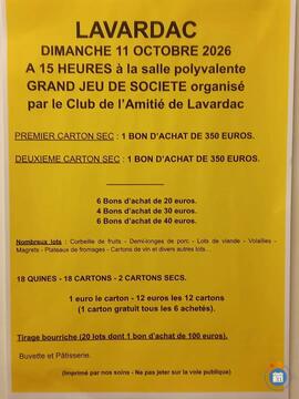 Image Super Loto du club de l’amitié (photo 1)