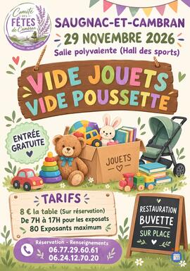 Image Vide jouets et poussettes (photo 1)