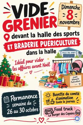 Image Vide grenier et braderie puériculture (photo 1)