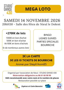 Image MEGA LOTO avec + de 2700€ de lots ! (photo 1)