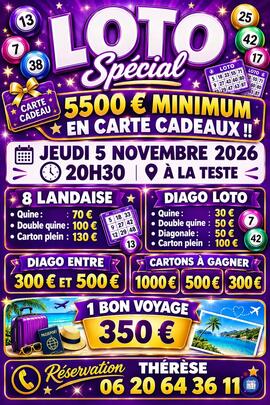 Image Super loto spécial a 20h30 (photo 1)
