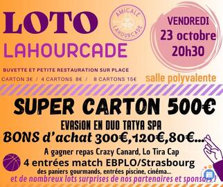 Image Loto Amicale Lahourcade (photo 1)
