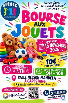 Image BOURSE AUX JOUETS (photo 1)