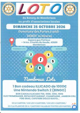 Image Super loto du ROTARY Montbrison Plaine du Forez (photo 1)