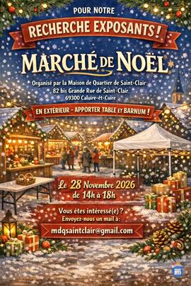 Image Marché de Noël de la maison de quartier de Saint Clair (photo 1)