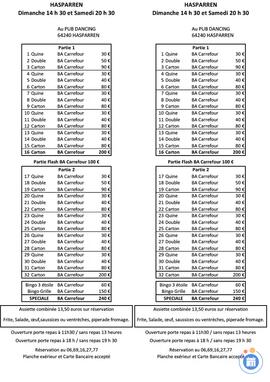 Image Loto Bingo Hasparren (photo 1)