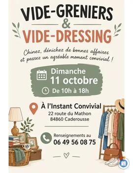 Image Vide greniers et vide dressings (photo 1)