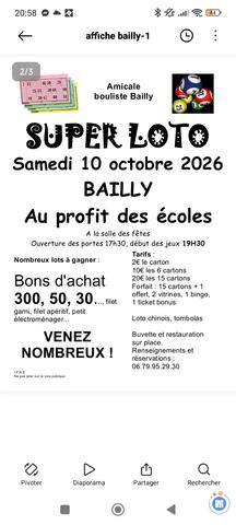 Image Super loto au profit de l'école (photo 1)