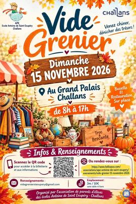 Image Vide Grenier de l'APE Ecole Antoine de St Exupéry - Challans (photo 1)