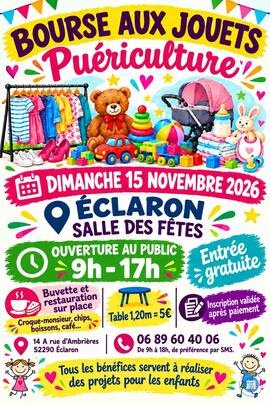 Image Bourse aux jouets Eclaron (photo 1)