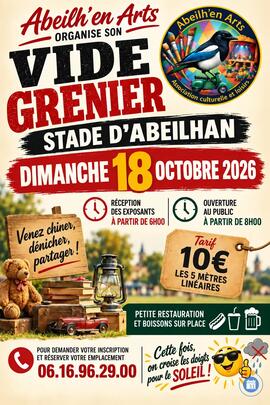 Image Vide grenier Abeilh'en Arts (photo 1)