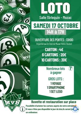 Image Loto annuel du Mozac Volvic Basket (photo 1)