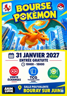 Image Bourse d’échanges et vente de cartes POKEMON et multi cartes (TCG ) (photo 1)