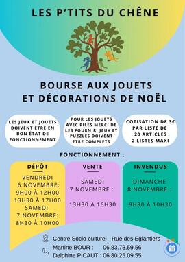 Image Bourse aux jouets et décorations de Noël (photo 1)