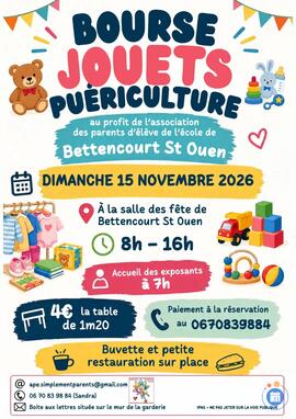 Image bourse aux jouets et de puériculture (photo 1)