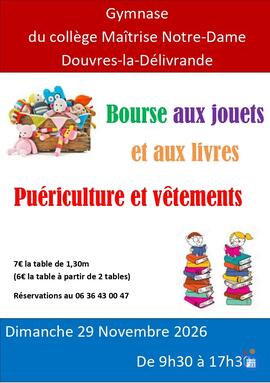 Image Bourse aux Jouets et à la Puériculture, Vêtements d'enfants (photo 1)