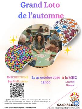 Image Grand Loto solidaire d'Automne 2026 (photo 1)