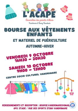 Image Bourse aux vêtements Automne-Hiver (photo 1)
