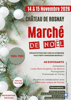Image Marché de Noël Château de Rosnay (photo 1)