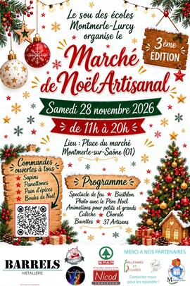 Image Marché de Noël artisanal 2026 (photo 1)