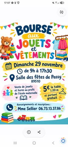 Image Bourse aux jouets et vêtements (photo 1)