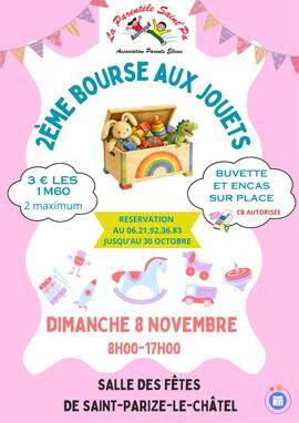 Image 2e Bourse aux jouets et à la puériculture – Saint-Parize-le-Châtel (photo 1)