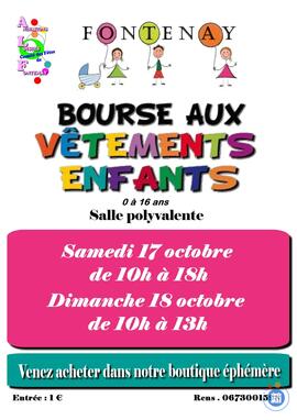 Image Bourse aux vêtements 0 16 ans et petite puériculture (photo 1)