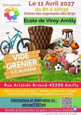 Image Vide grenier de l'école de Viroy Amilly (photo 1)
