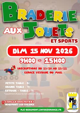 Image BRADERIE AUX JOUETS ET SPORTS (photo 1)