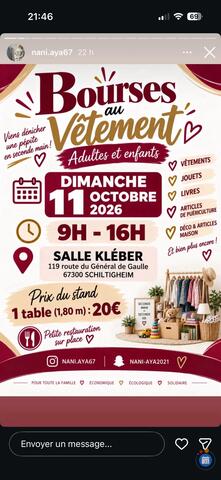 Image Bourses aux vêtements adulte et enfant (photo 1)