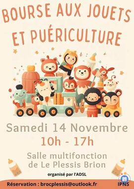 Image Bourse aux jouets - Le Plessis Brion (photo 1)