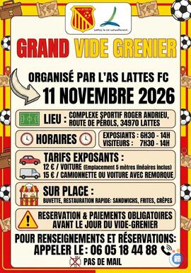 Image Vide grenier AS LATTES FC (photo 1)