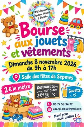 Image Bourse aux jouets et vêtements (photo 1)