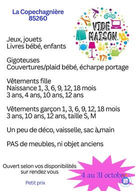 Image VIDE MAISON VIDE PLACARD (photo 1)