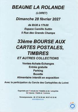 Image 33ème bourse aux cartes postales, timbres et autres collection (photo 1)