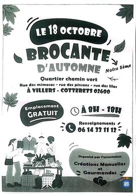 Image Brocante D'AUTOMNE notre 8eme (photo 1)